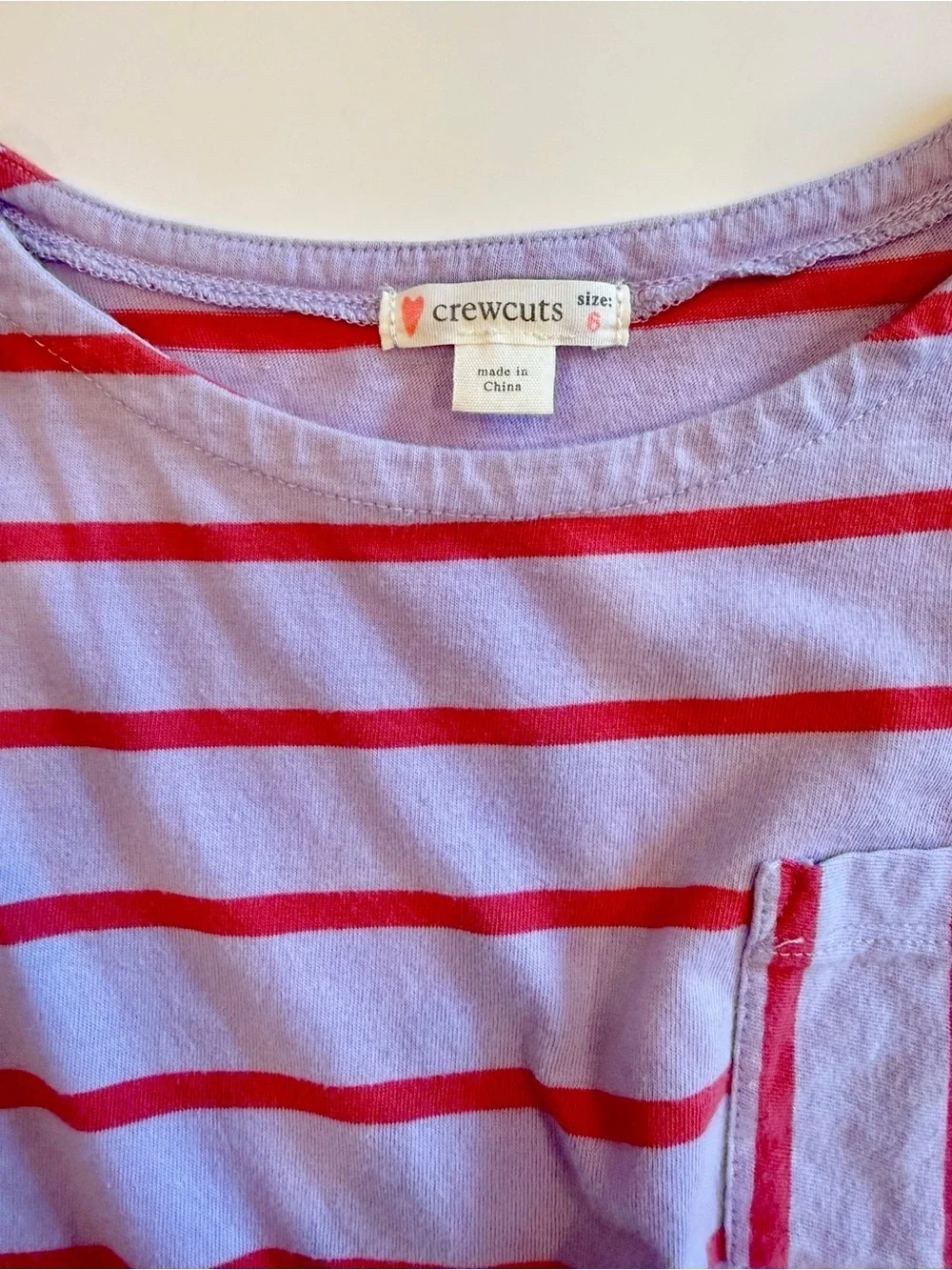 Crewcuts Striped Jersey Knit Dress
